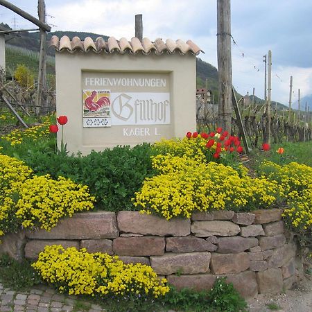 Gfillhof Ferienwohnung 3 Appiano Sulla Strada Del Vino Bagian luar foto